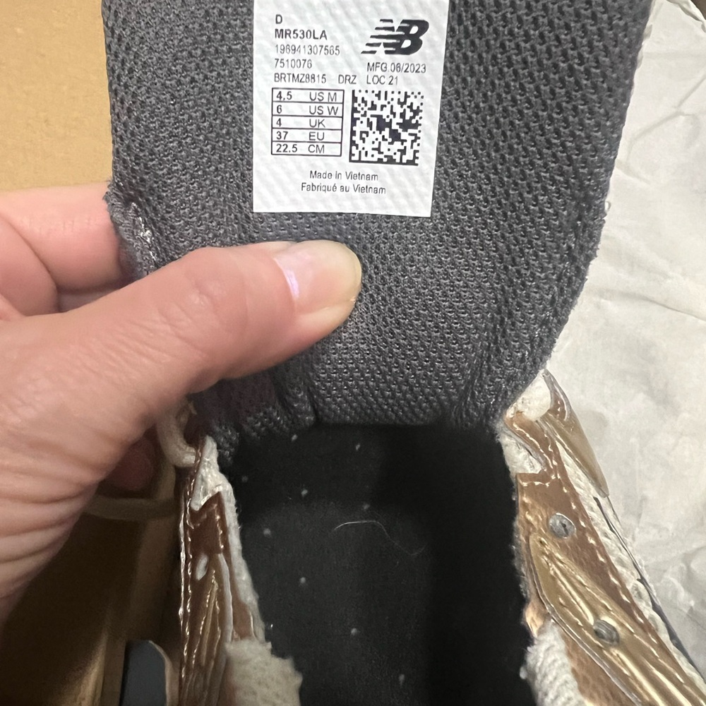 New Balance Athletic shoes- 530 in Turtle Dove-NEW - Picture 5 of 6